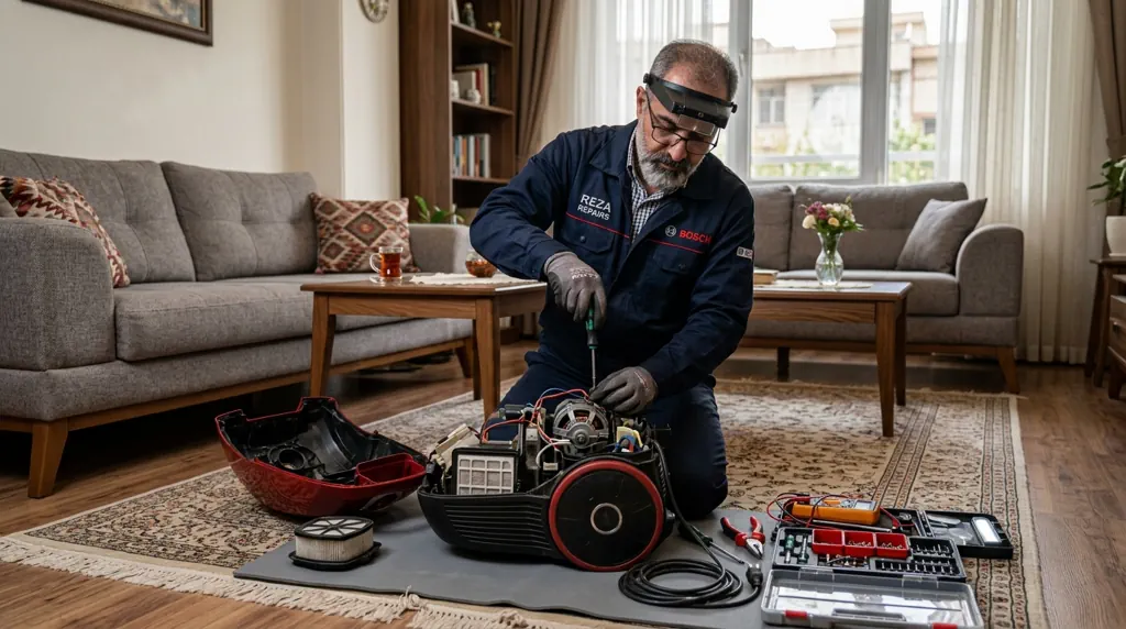 خدمات تخصصی نمایندگی تعمیرات جاروبرقی بوش در لاهیجان؛ چرا ما؟