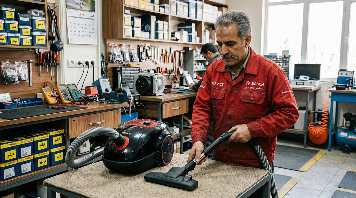 تعمیر جاروبرقی بوش در اسلامشهر با ضمانت 180 روزه