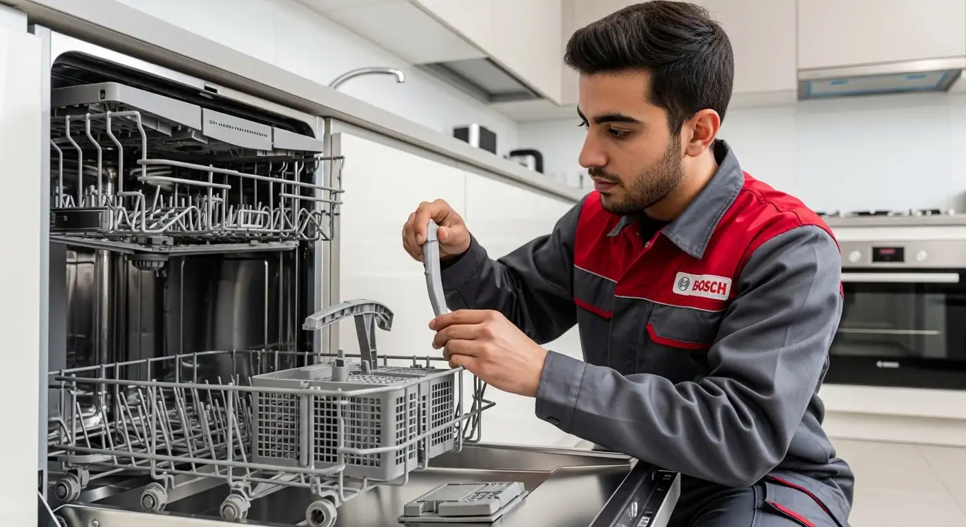 مشکلات رایج ماشین ظرفشویی بوش و راه‌حل آن