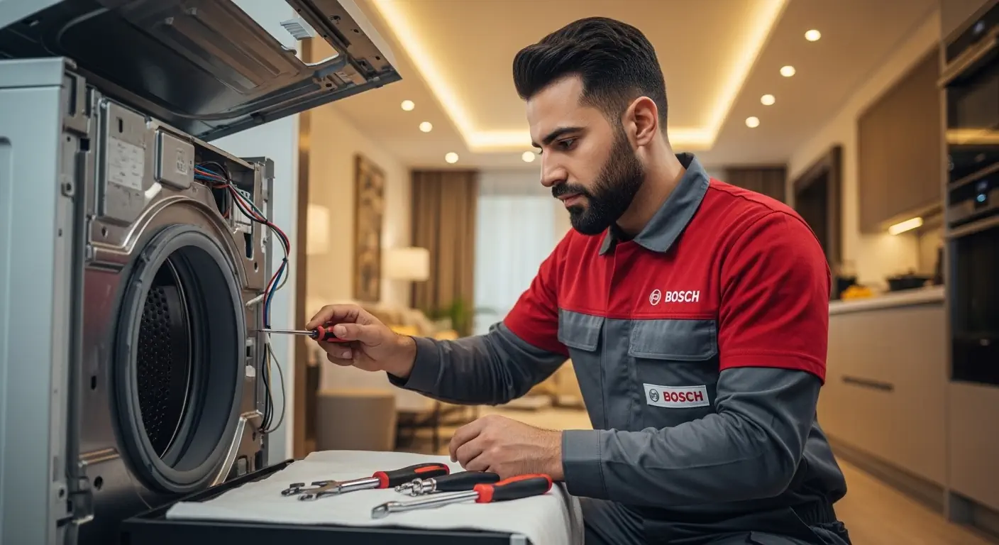 نکات مهم قبل از تماس با تعمیرکار لباسشویی بوش در اسلامشهر