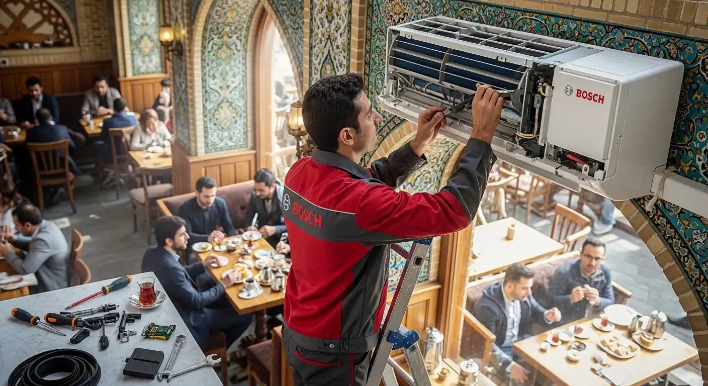 قیمت سرویس و تعمیر کولرگازی بوش در پردیس